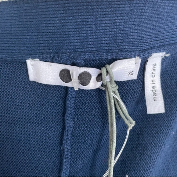 Three Dots x Nordstrom Blue Ombré Long Open Cardigan- Size Extra Small- NWT - Picture 6 of 7
